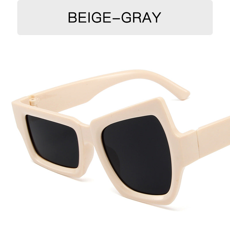Wholesale Irregular Eye PC Sunglasses